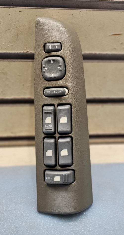 🔥98-05 Blazer S10 Left Driver Master Power Window Switch Assembly DK Tan OEM