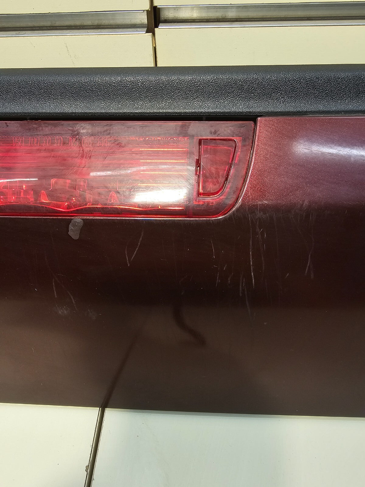 🔥2006-2014 HONDA RIDGELINE REAR SPOILER WING THIRD BRAKE LIGHT RED