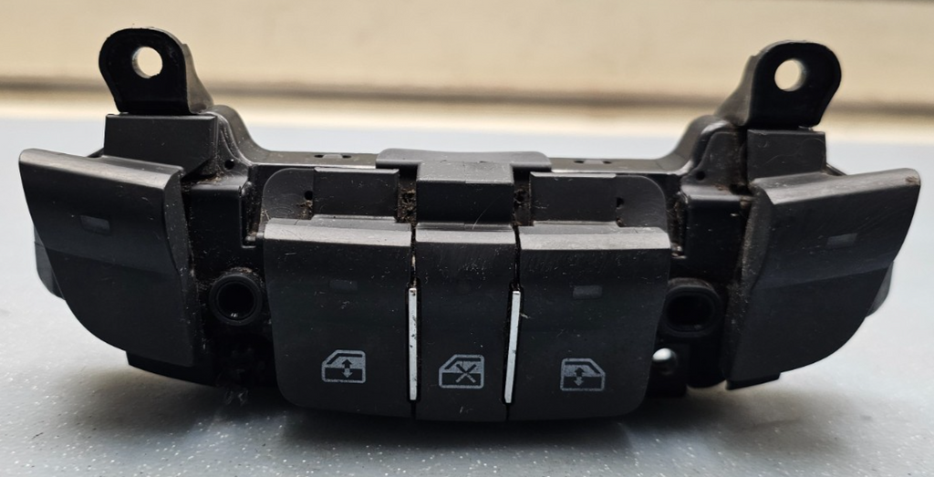 🔥07-08 Equinox Front Left Driver Master Door Window Power Switch Assembly BLACK