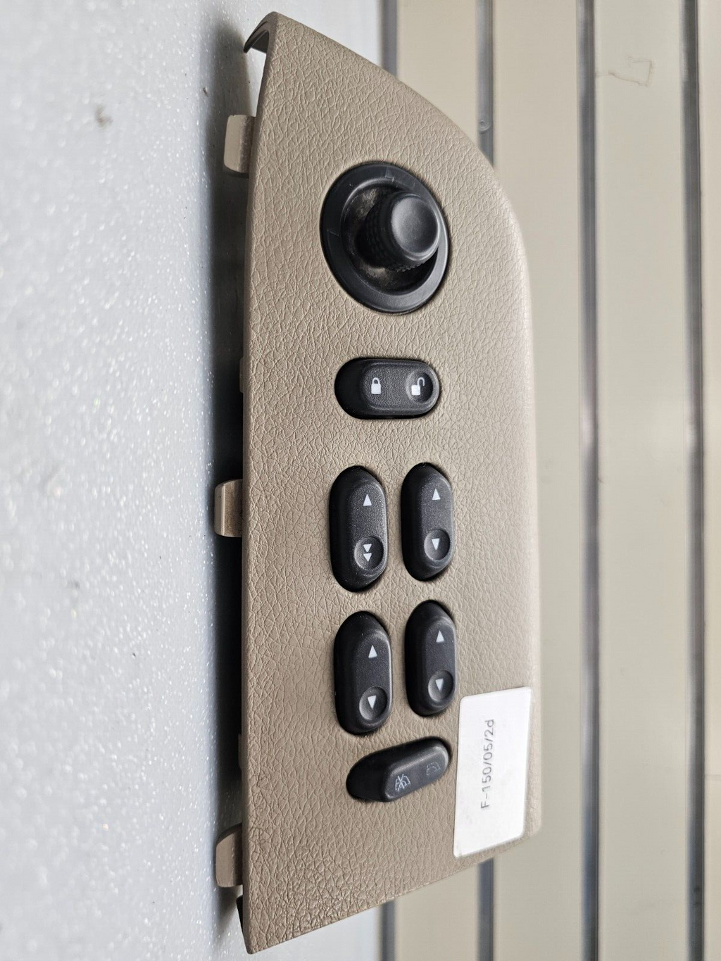 🔥04-08 Ford F-150 Left Driver Master Main Window 2 Door Switch Control TAN WS24