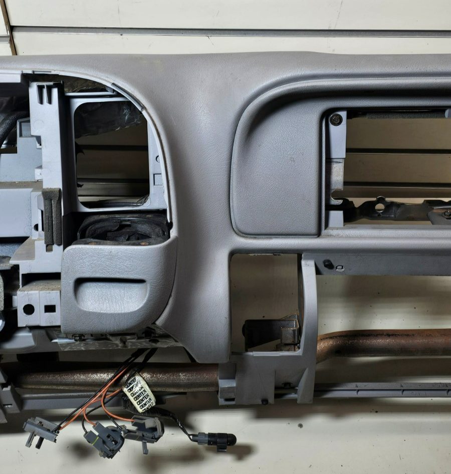 🔥95-99 CHEVY GMC SILVERADO C/K Dashboard DASH CORE Frame Pad Cover DK GRAY