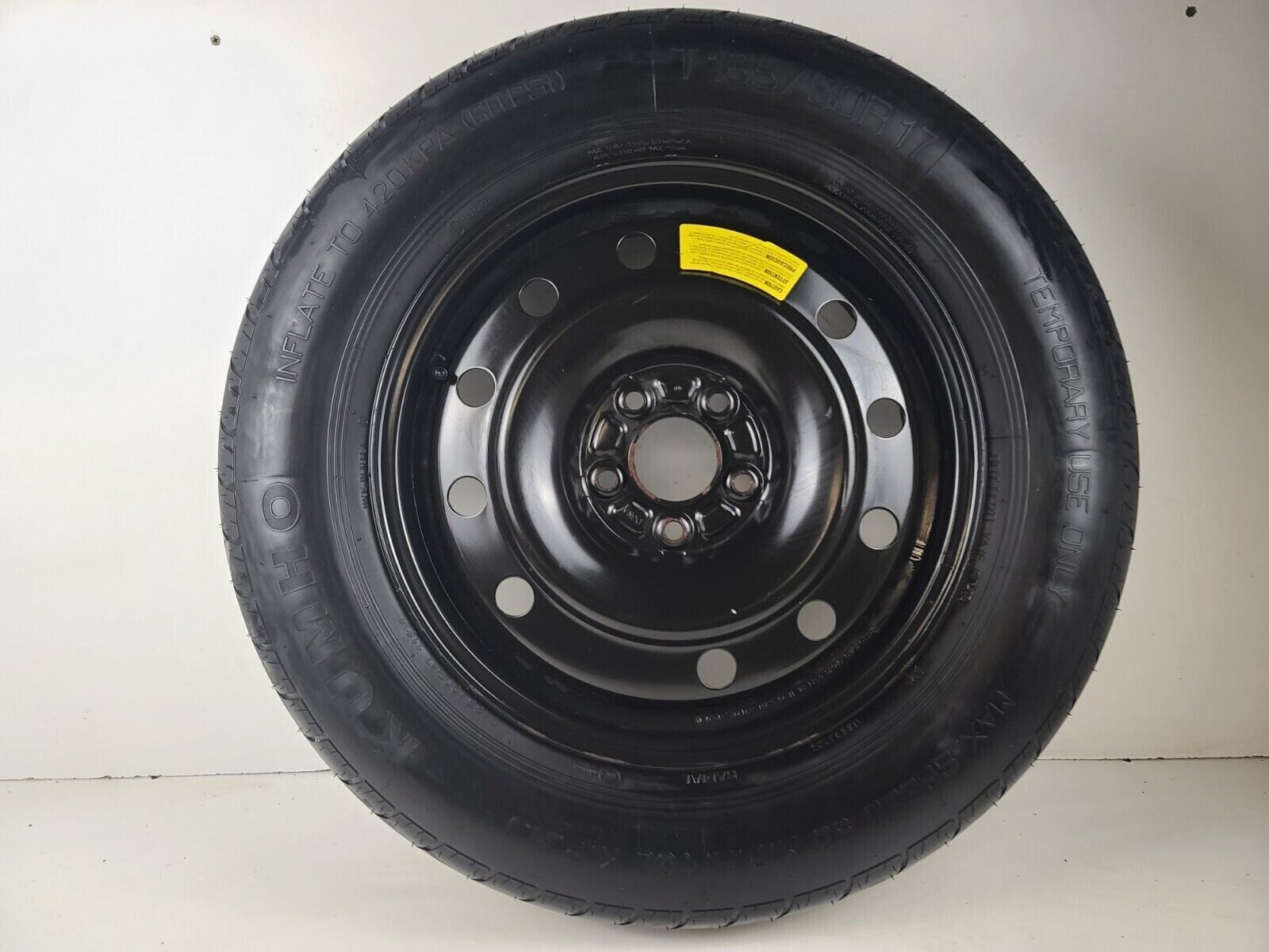 07-20 Hyundai Santa Fe kia Sorento Steering Wheel Alloy Compact Spare Donut OEM