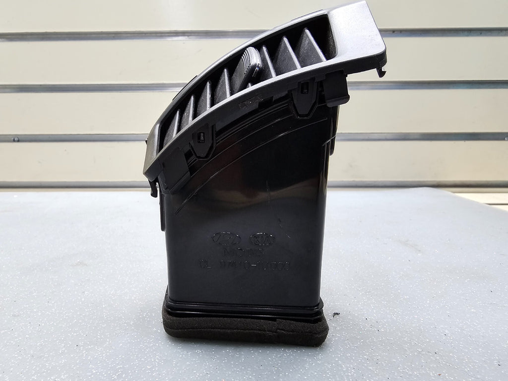 11-13 Kia Sorento Dash Left AC Heater Filter Air Vent Duct Assembly Grille Black