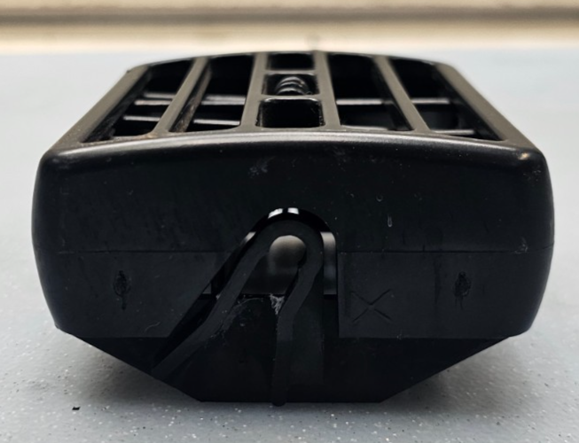 🔥94-97 Dodge Ram 1500 Dash Air Vent A/C HVAC AC Heater Temperature Black VT6