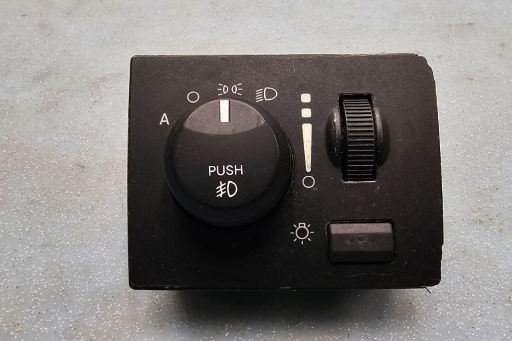 🔥08-10 Grand Caravan Town & Country Headlight Headlmap Dimmer switch black