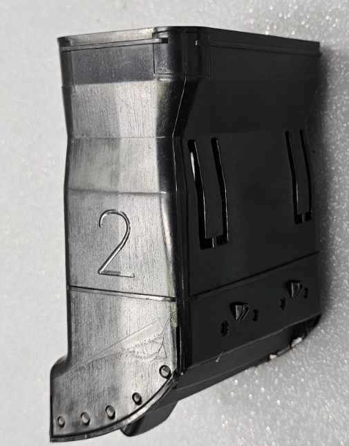 04-12 Colorado Canyon Dash Left Driver Outer Air Vent Heater Conditioning Black