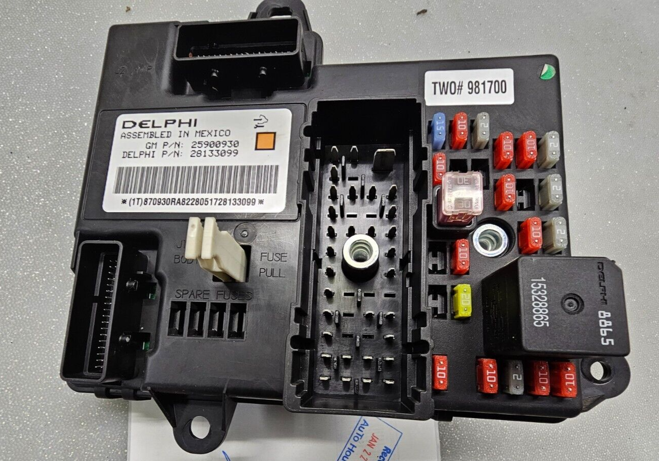 🔥2008-2011 Chevy Malibu Body BCM Control Fuse Box Unit Module OEM
