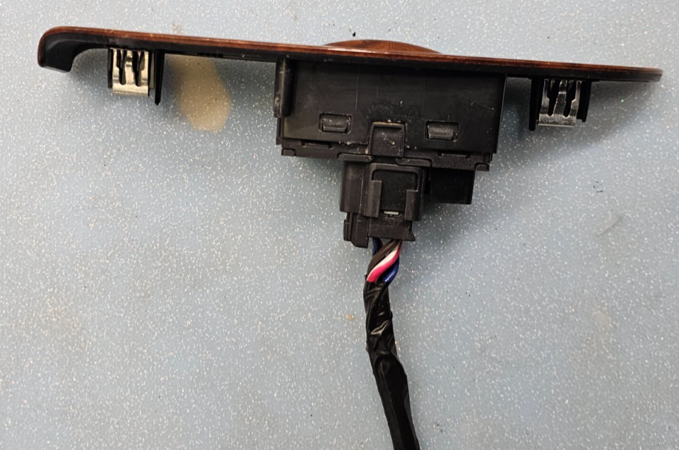 🔥07-14 Suburban Yukon Rear Left Driver Master Window Switch Assembly WOOD WS5