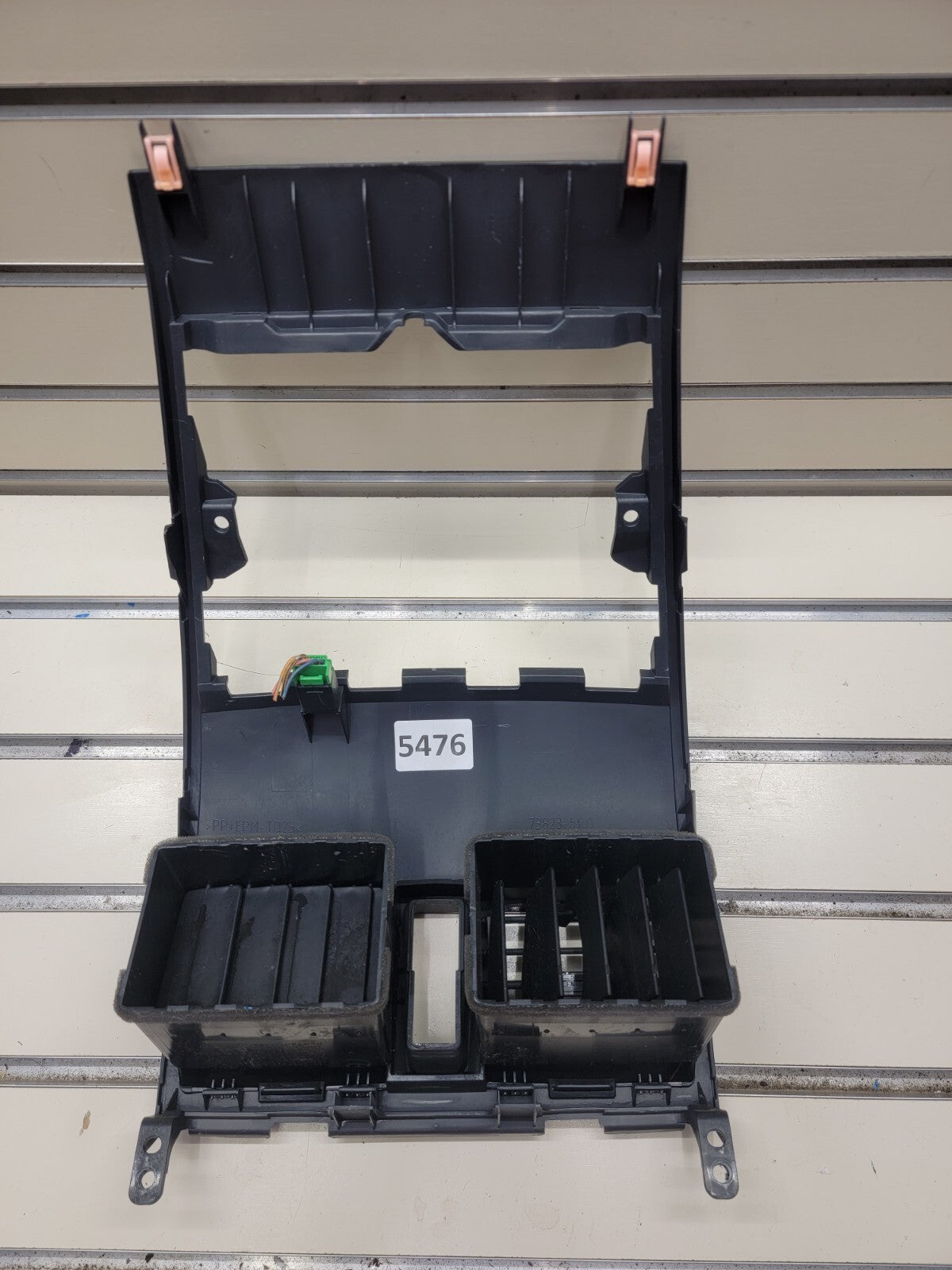07-14 SUZUKI SX4 DASH CENTER AC HEATER AIR VENT TEMPERATURE TRIM ASSEMBLY BLACK