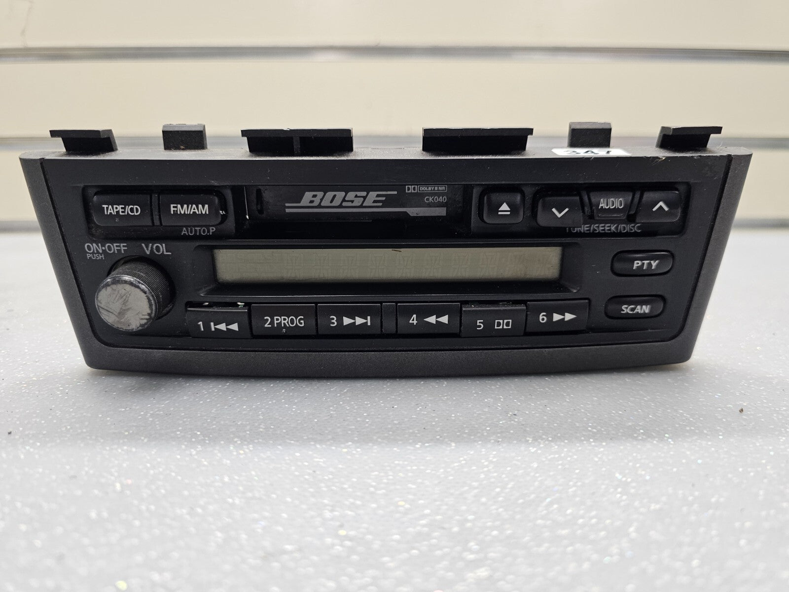 🔥02-04 INFINITI I35 Dash AM FM CD Radio Player Receiver Bose Control Tape Deck