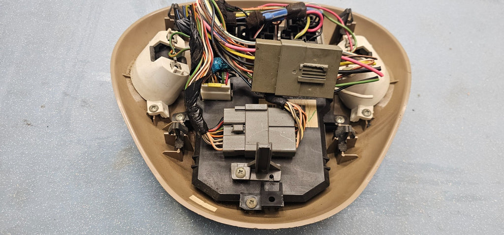 🔥98-02 NAVIGATOR EXPEDITION Overhead Display Computer Sunroof w Homelink TAN