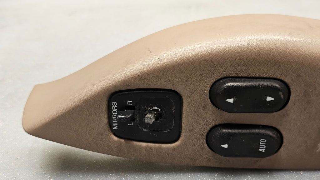 🔥97-03 FORD F150 LEFT DRIVER MASTER POWER DOOR WINDOW SWITCH LOCK TAN OEM