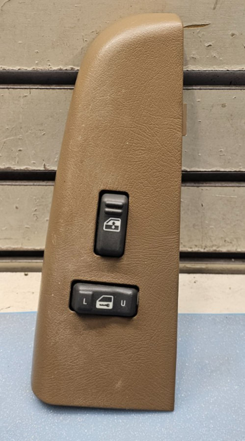 🔥99-02 Silverado SIERRA Front RIGHT Passenger Power Window Switch Lock Tan