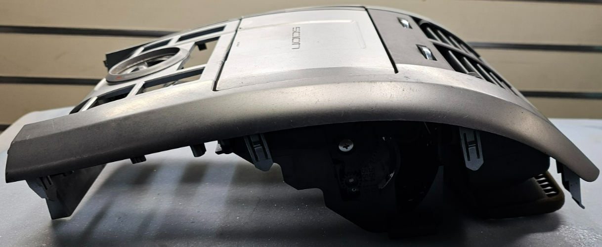 🔥05-10 SCION TC Dash AM FM Radio Stereo Display Climate Bezel Trim Panel SILVER