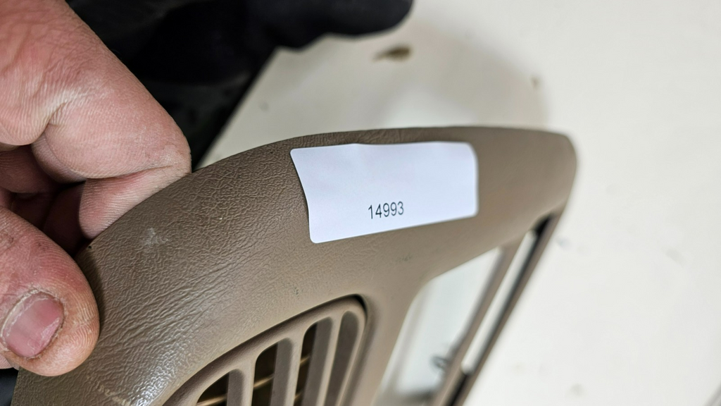 98-04 BLAZER S10 JIMMY SONOMA Cluster Dash Radio Bezel Tan