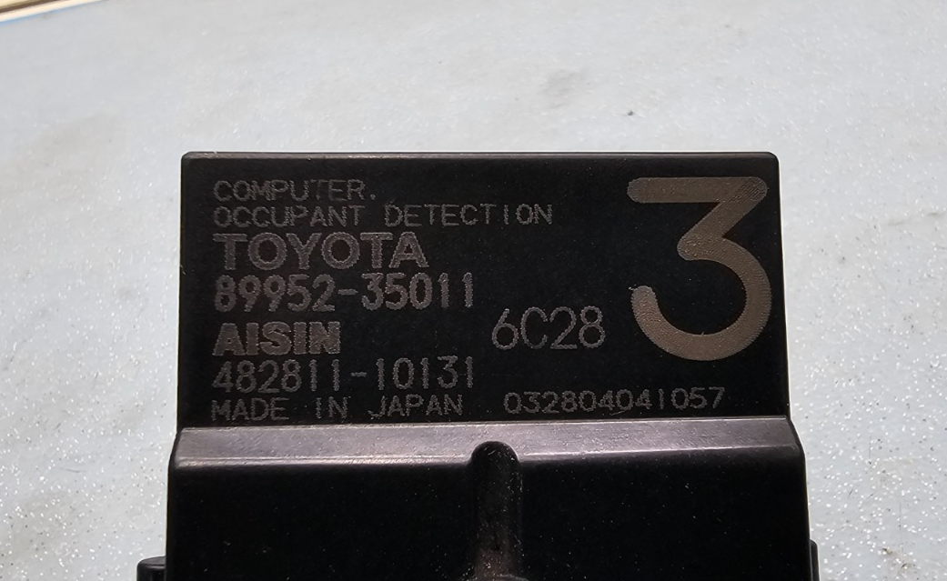 🔥04-21 SEQUOIA CAMRY AVALON TACOMA SEAT OCCUPANT DETECTOR DETECTION SENSOR OEM