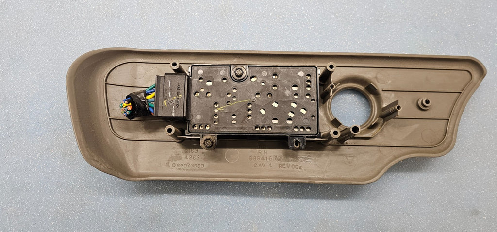 🔥03-06 SILVERADO SIERRA Front RIGHT PASSENGER Seat Adjuster Heat SWITCH Tan