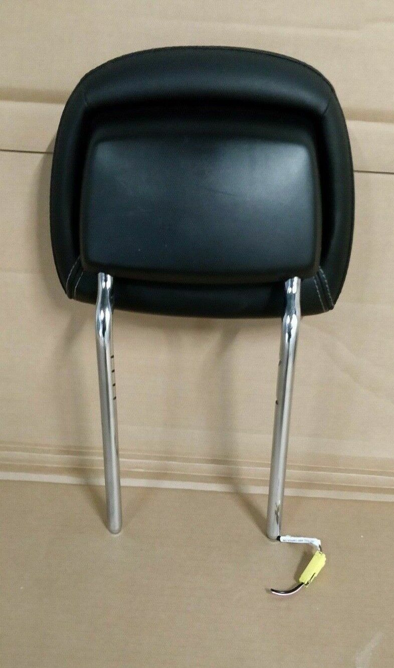 🔥10-14 Dodge Avenger / Chrysler 200 Front Seat HEADREST Leather BLACK CH51