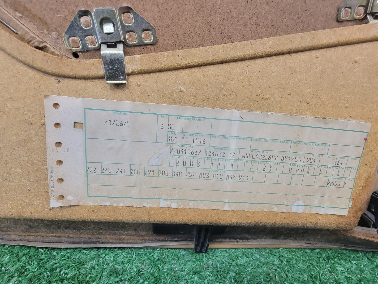🔥93-98 Mercedes Benz E Class W124 E320 Door Panel Cover Trim Front Left tan
