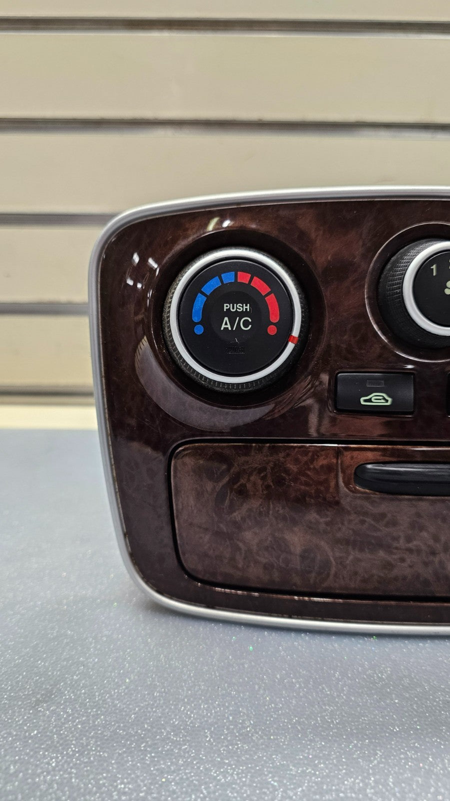 🔥06-08 HYUNDAI SONATA AC/HEAT  CLIMATE CONTROL WOODGRAIN OEM BLACK
