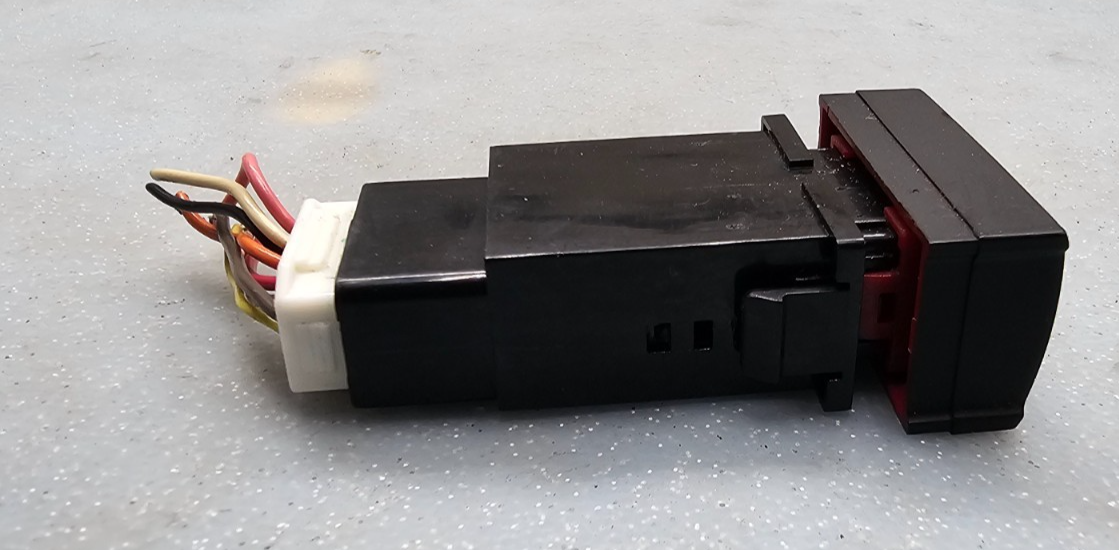🔥07-09 SANTA FE HAZARD FLASHER EMERGENCY WARNING SWITCH OEM black