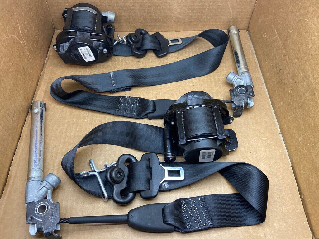 🔥2013 - 2018 Ford Focus Seat Belts Black Front Left Right Retractor Set OEM