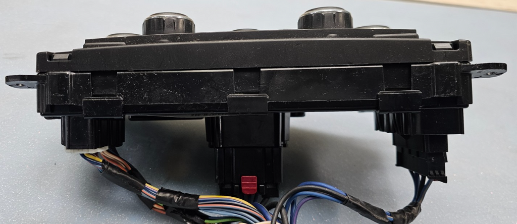 🔥08-10 Grand Caravan Town Country Dash Climate Heater Control Rear HVAC Black