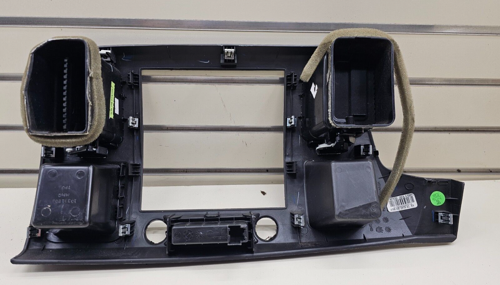 🔥07-14 Silverado SIERRA Center Dash Radio Bezel AC Climate Trim Panel Black B6