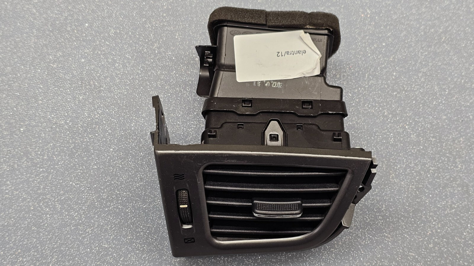 🔥11-13 ELANTRA DASH LEFT DRIVER HVAC AC HEATER AIR VENT CONDITIONING SILVER OEM