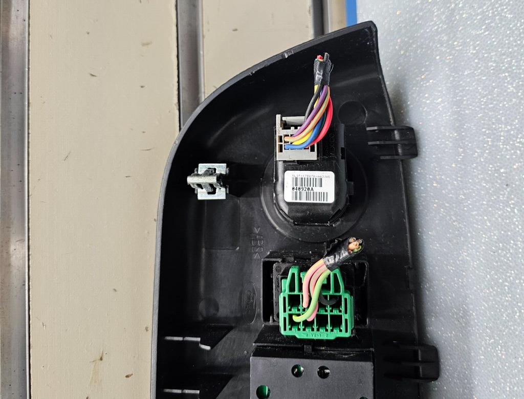 🔥04-08 Ford F150 Left Driver Master Door Window Power Switch Control BLACK WS24