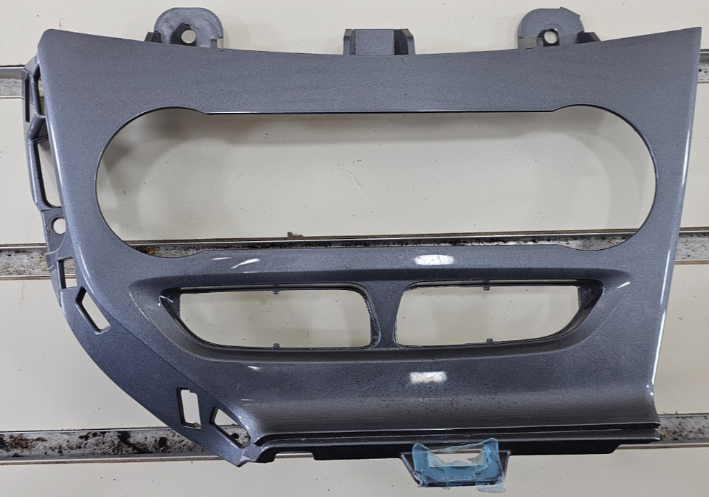 🔥12-14 FORD FOCUS A/C HEATER CLIMATE CONTROL Dash Bezel Temperature SILVER OEM