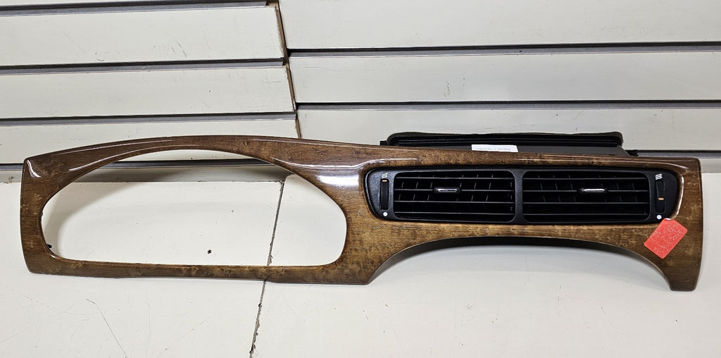 🔥02-08 JAGUAR X TYPE DASH INSTRUMENT CLUSTER SPEEDOMETER BEZEL TRIM PANEL WOOD