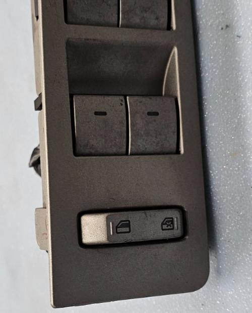 🔥07-09 Lincoln MKZ Driver's Side Door Master Window Control Switch Silver OEM