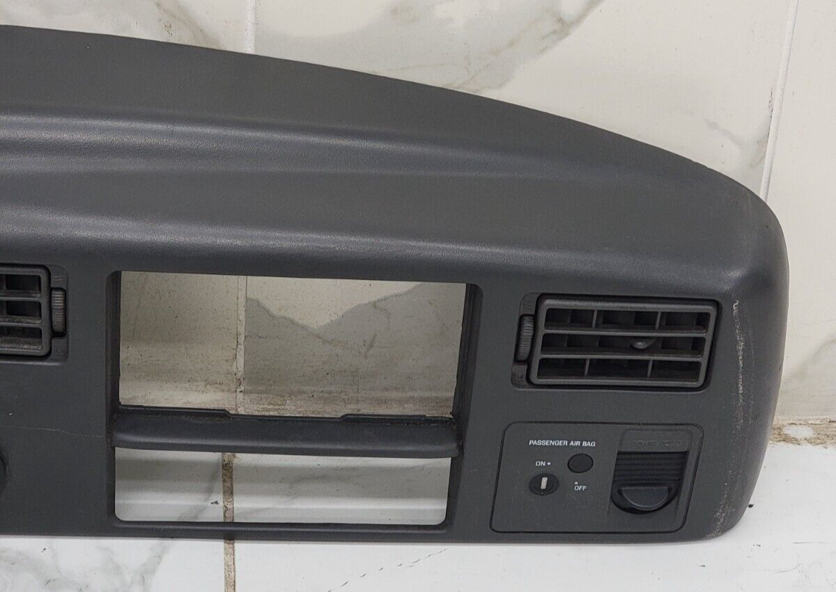 🔥99-04 Ford F250 F350 Dash Instrument Cluster Speedometer Bezel Panel Gray C22