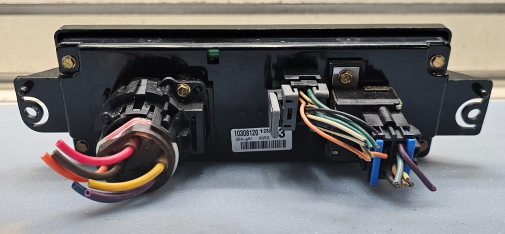 🔥00-05 Regal Century Dash AC HVAC A/C Climate Control Heater Temperature Black