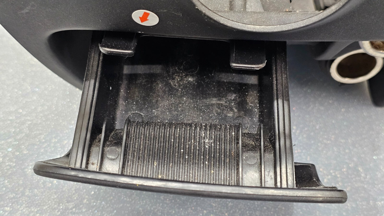 🔥01-06 Santa Fe Dash Temperature Climate control Heater Air Filter Bezel Black