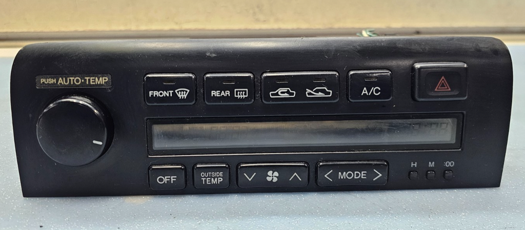 🔥94-96 LEXUS ES300 AC A/C HVAC Temperature Heater Climate Control Panel Black