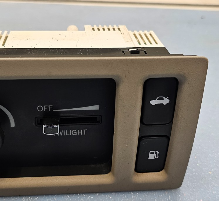🔥97-99 Cadillac Deville Headlight Dimmer Control Switch Fuel Trunk Release TAN
