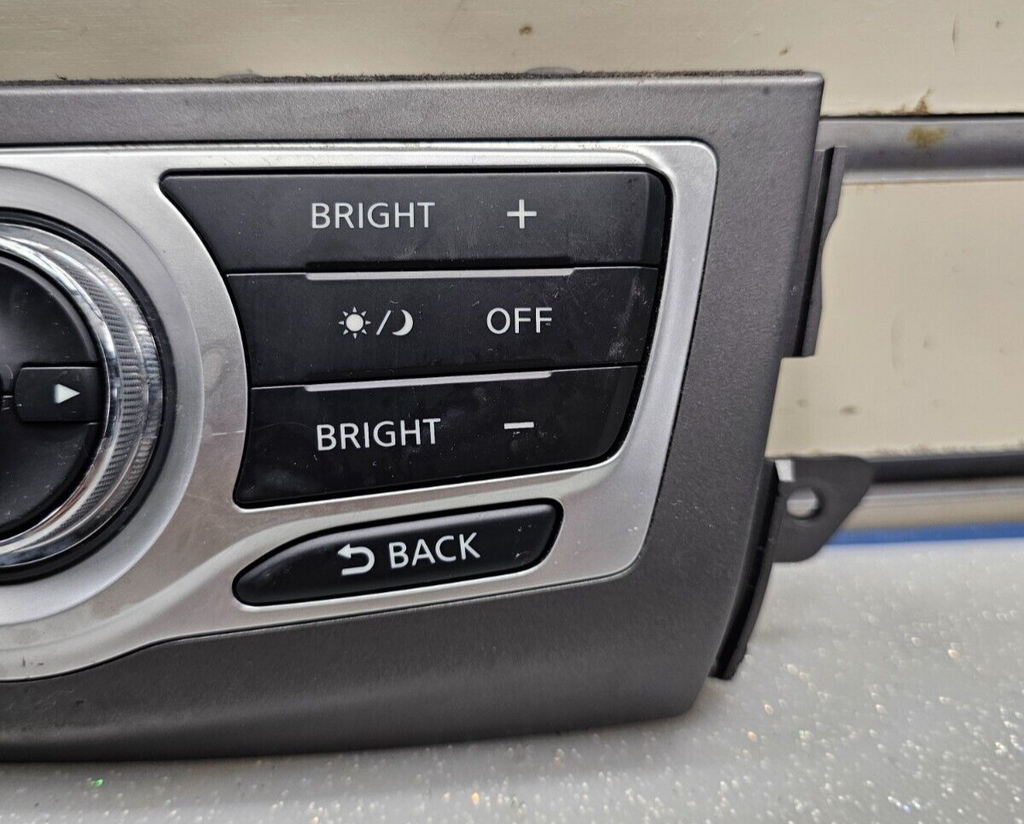 09-14 Nissan Murano Front Dash AC Heater Temperature Climate Control Conditioner
