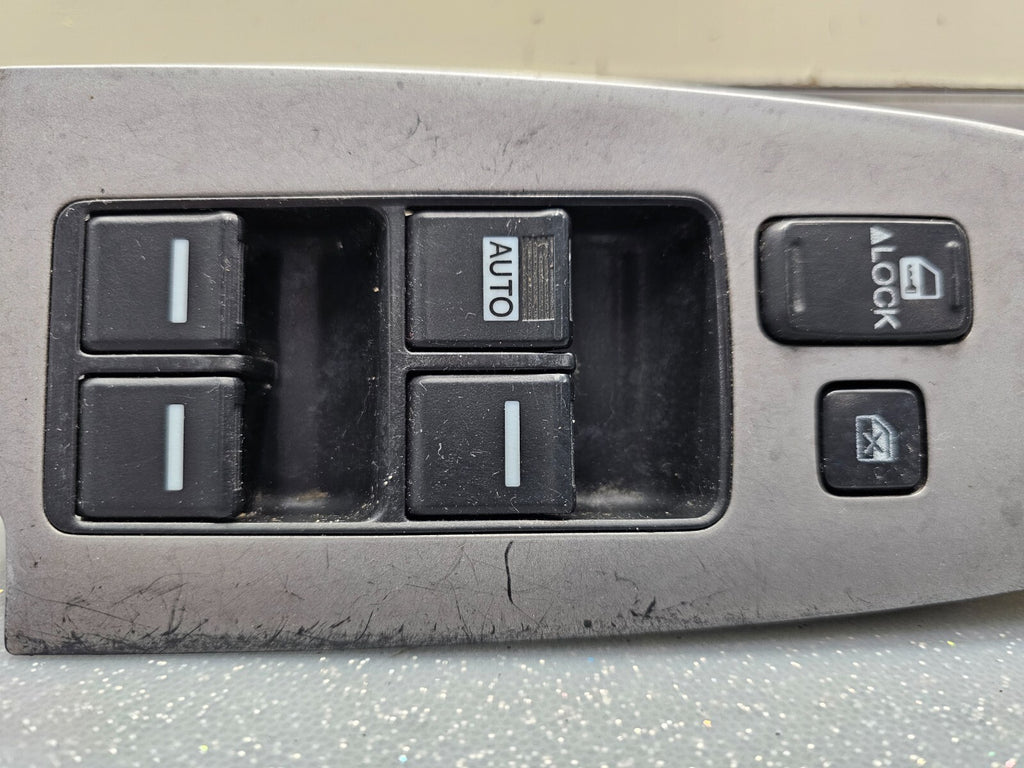 🔥05-10 Honda Odyssey Left Driver Door Power Window Switch LH Push Pull Silver