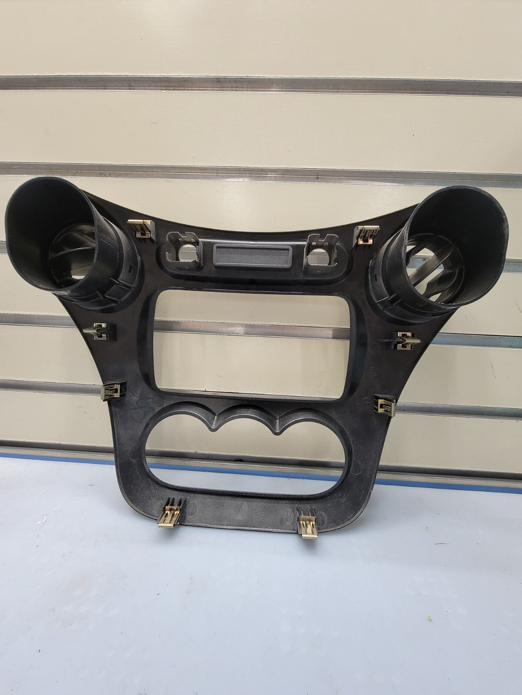 🔥2003-2007 Saturn Ion Radio AC Climate Control Bezel Assembly Vents silver