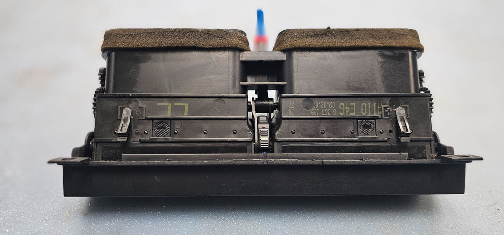 🔥01-06 BMW E46 325i 325ci 330ci Center Dash AC A/C HVAC Air Vent Heater Black
