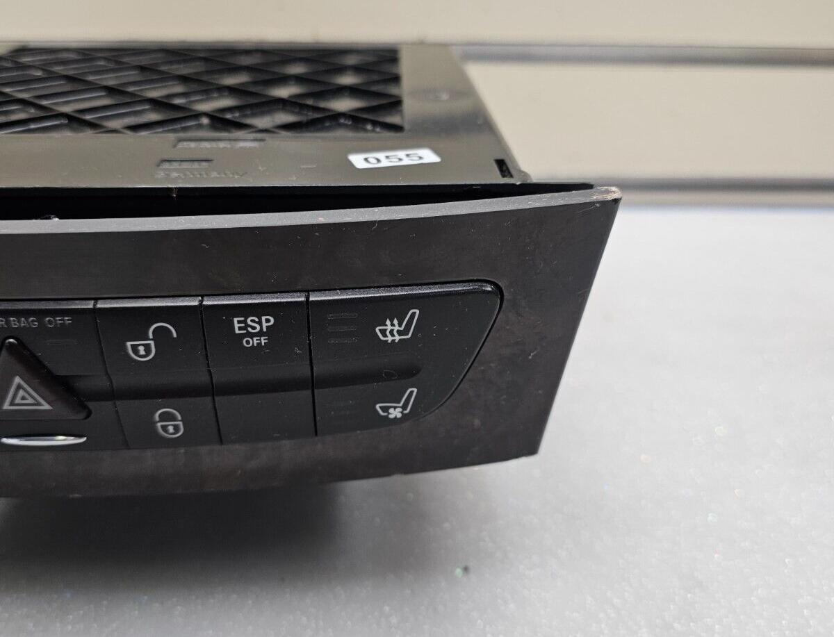 03-09 MERCEDES E CLS CLASS W211 W219 HAZARD DOOR LOCK HEATED SEAT CONTROL SWITCH