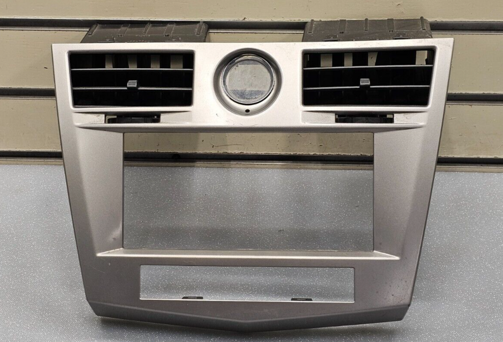 🔥07-10 Sebring Center Dash AM FM Radio Stereo Display Bezel Trim Panel SILVER