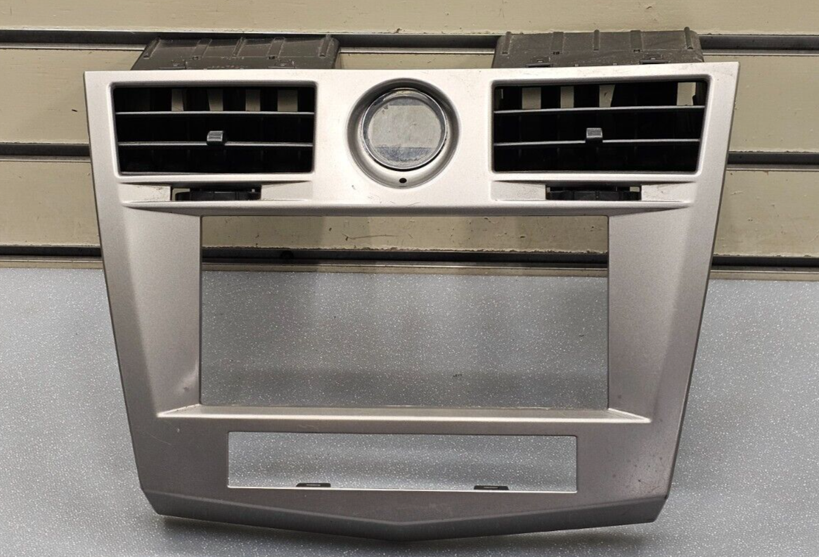 🔥07-10 Sebring Center Dash AM FM Radio Stereo Display Bezel Trim Panel SILVER