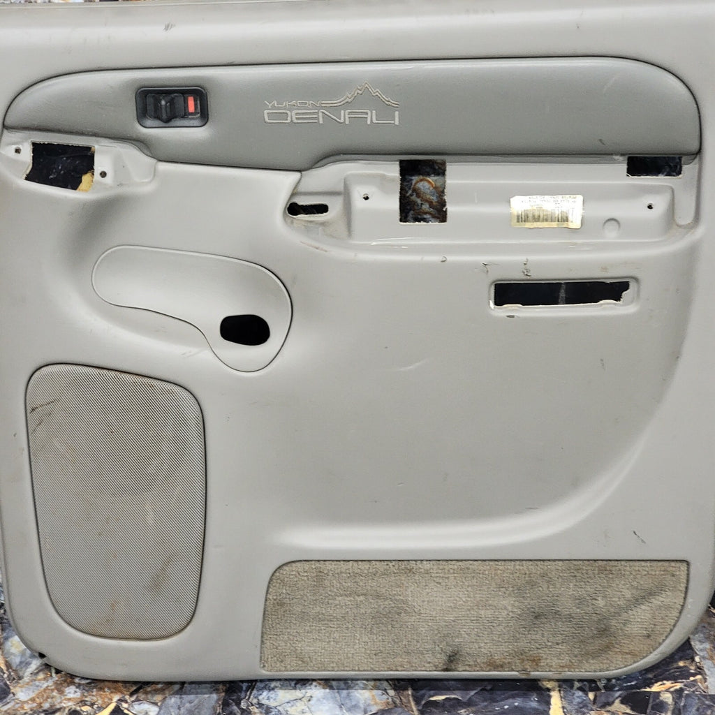 🔥99-06 Silverado YUKON Door Panel Rear RIGHT /No Arm LIGHT GRAY Denali LG09 D6