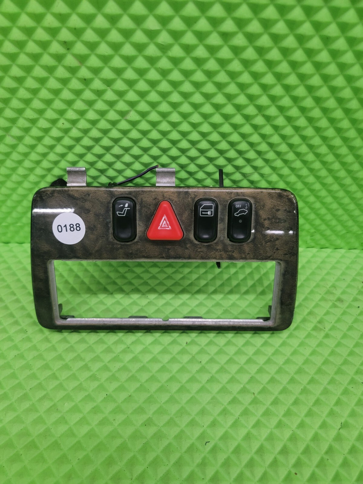 🔥98-02 MERCEDES CLK430 W208 CENTER DASH RADIO BEZEL TRIM CLIMATE CONTROL