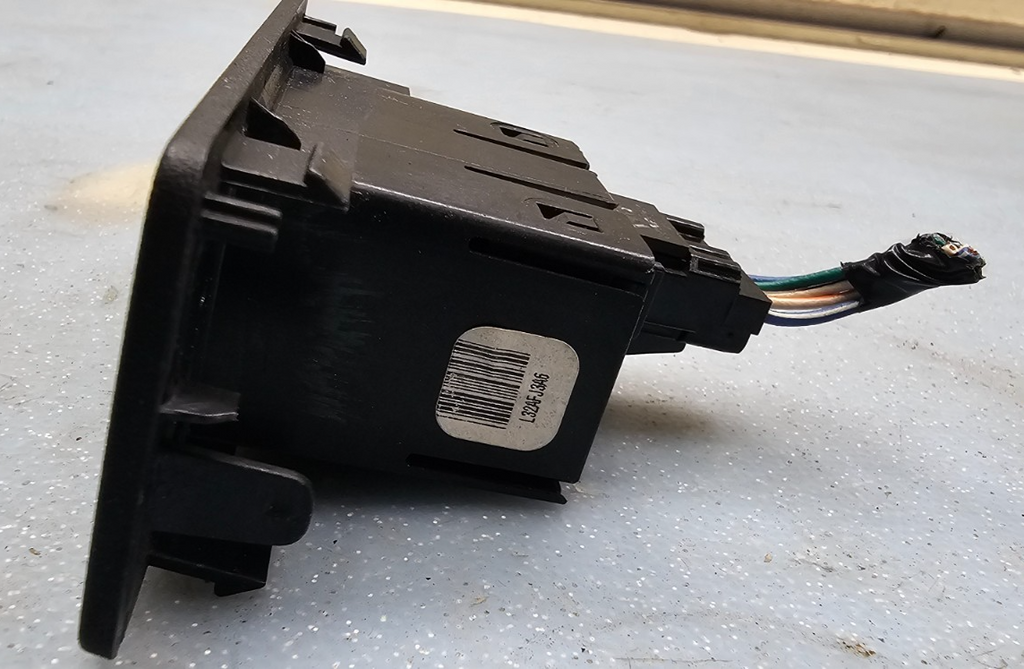 🔥2009-2010 FORD F150 DRIVER SIDE DASH DIMMER SWITCH BEZEL ROLLER STYLE OEM