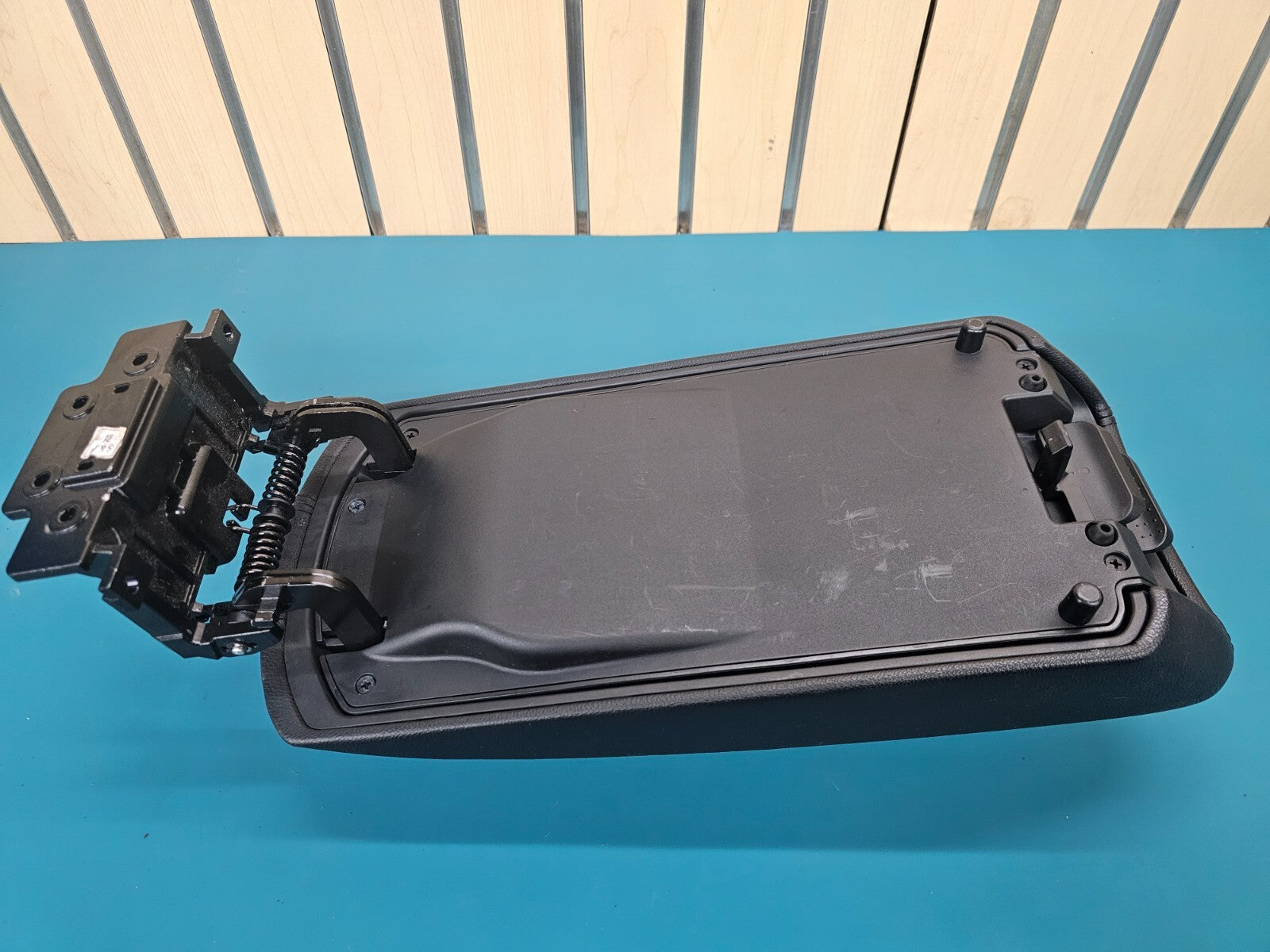 🔥11-14 HYUNDAI SONATA CENTER CONSOLE ARM REST ARMREST LID COVER TOP BLACK OEM