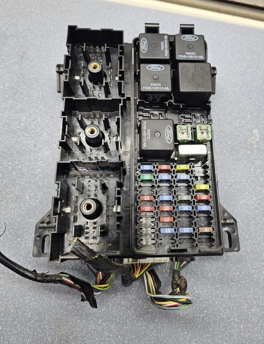 02-03 FORD TAURUS MERCURY SABLE FUSE BOX BCM GEM MODULE MULTIFUNCTION RELAY OEM